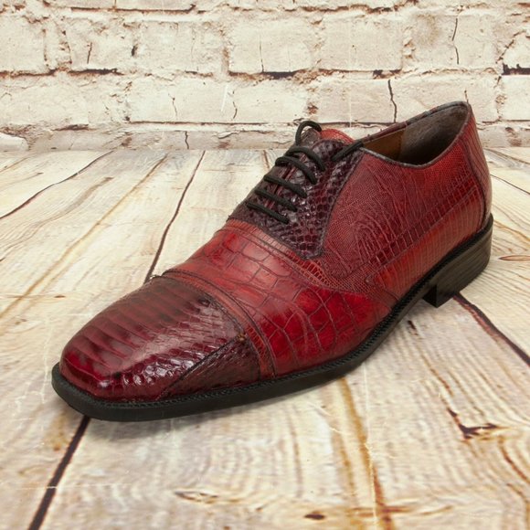 Stacy Adams Formal Snake Skin Dress Oxfords Shoes main image 8